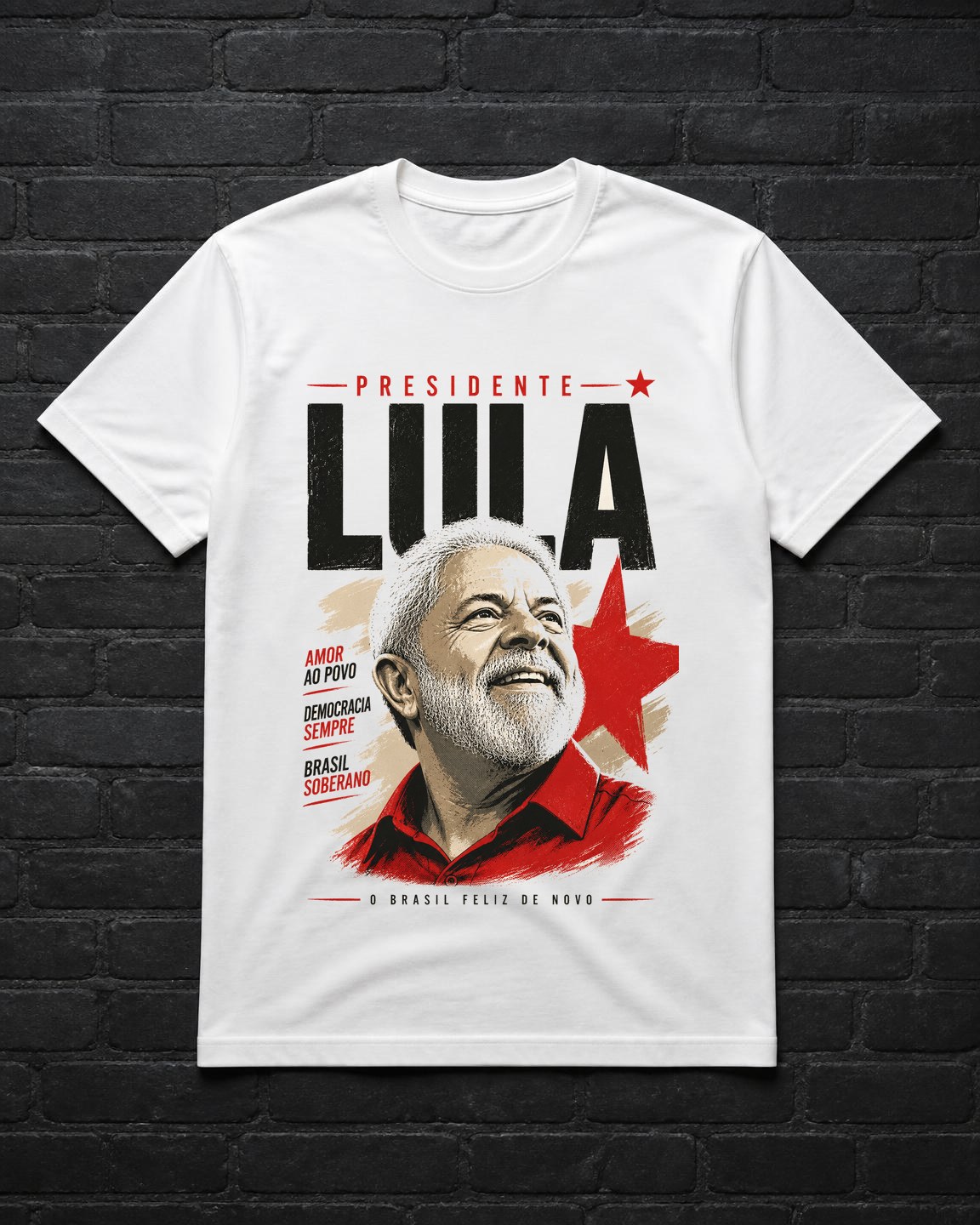 Camiseta Presidente Lula