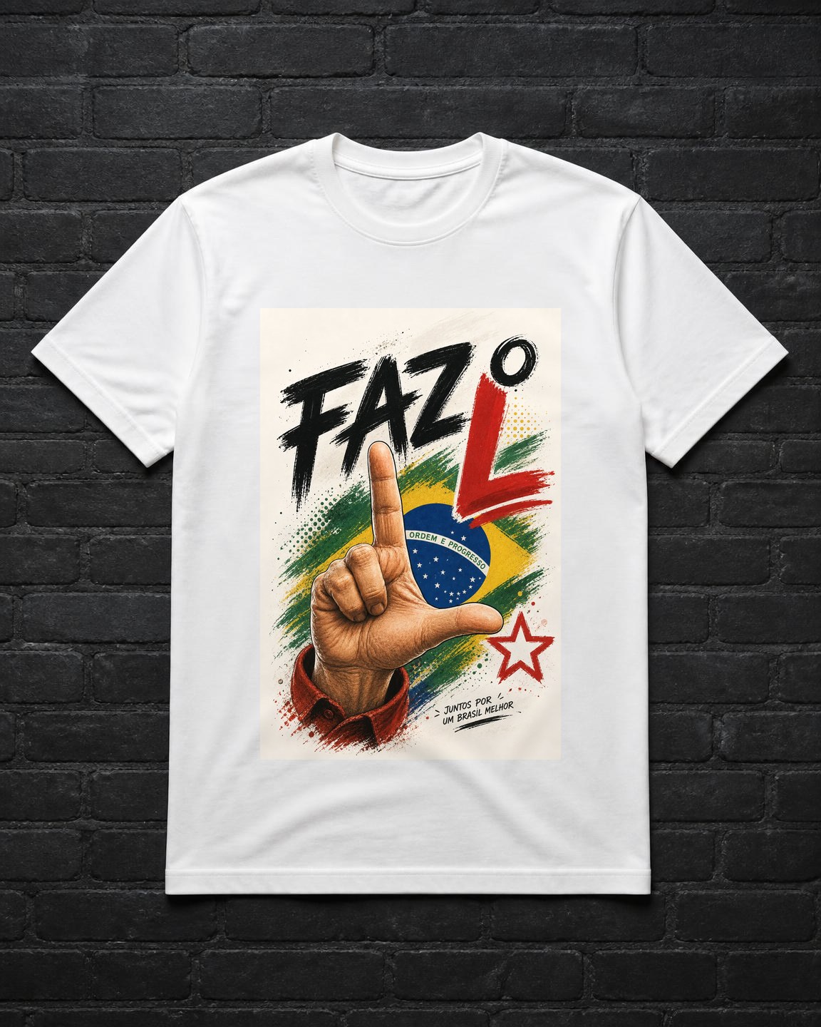 Camiseta Faz o L