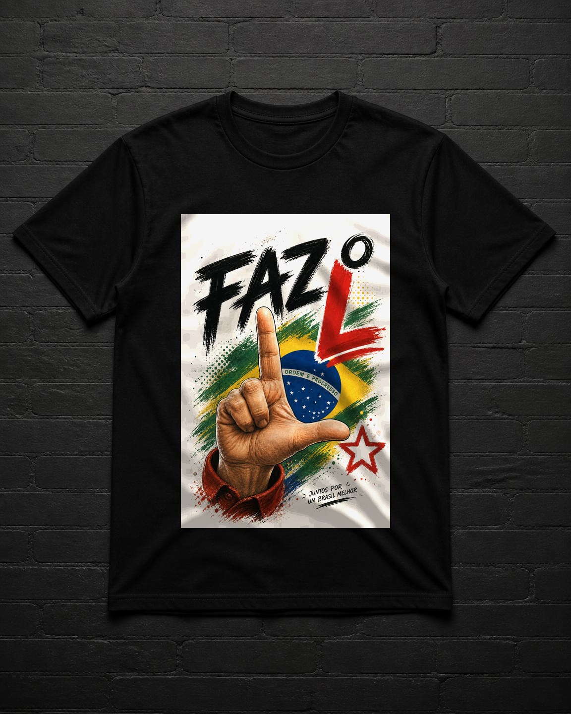 Camiseta Faz o L