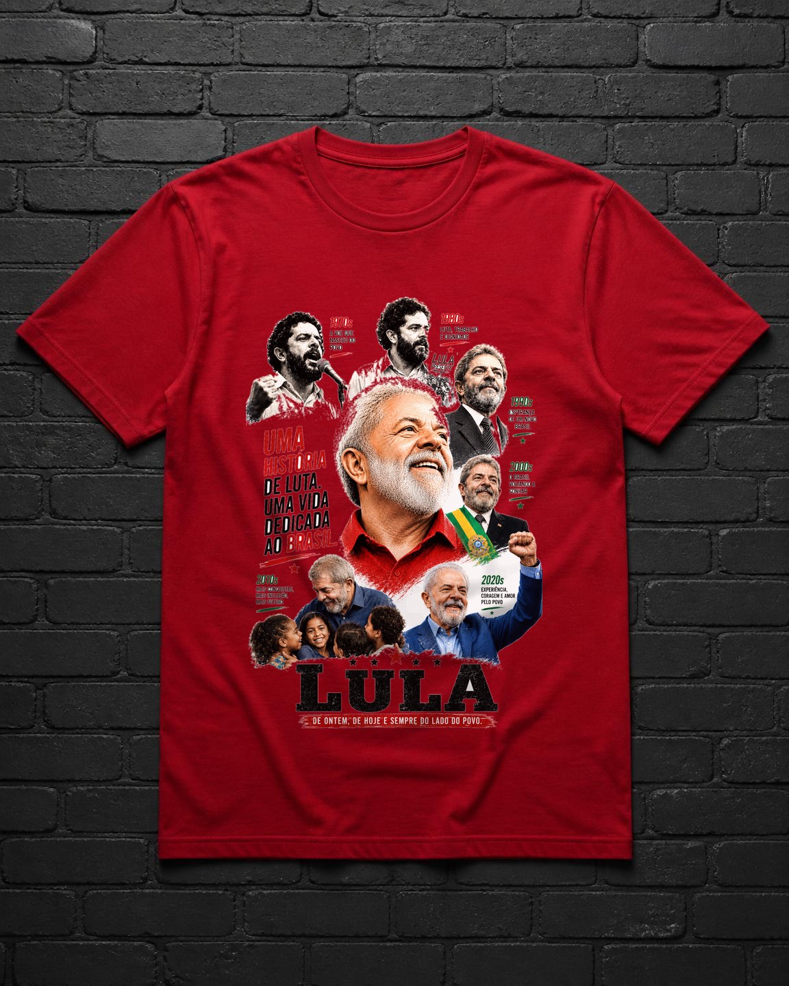 Camiseta Uma História de Luta