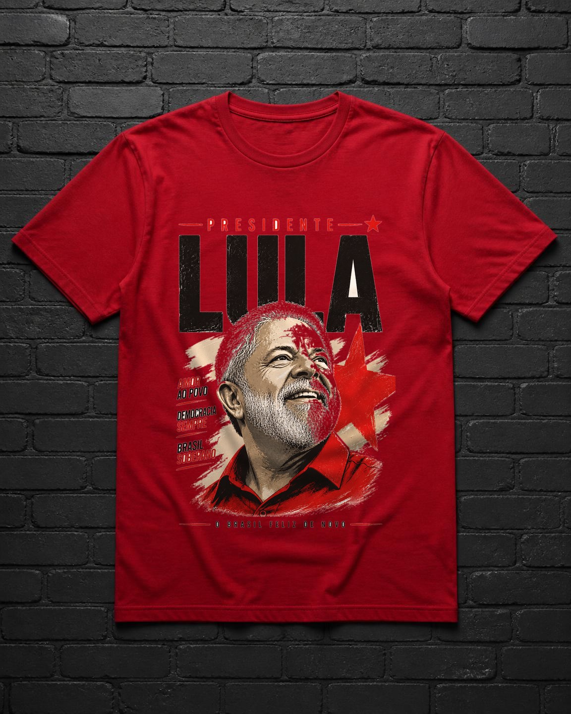 Camiseta Presidente Lula